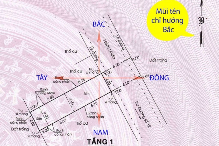 xem hướng nhà