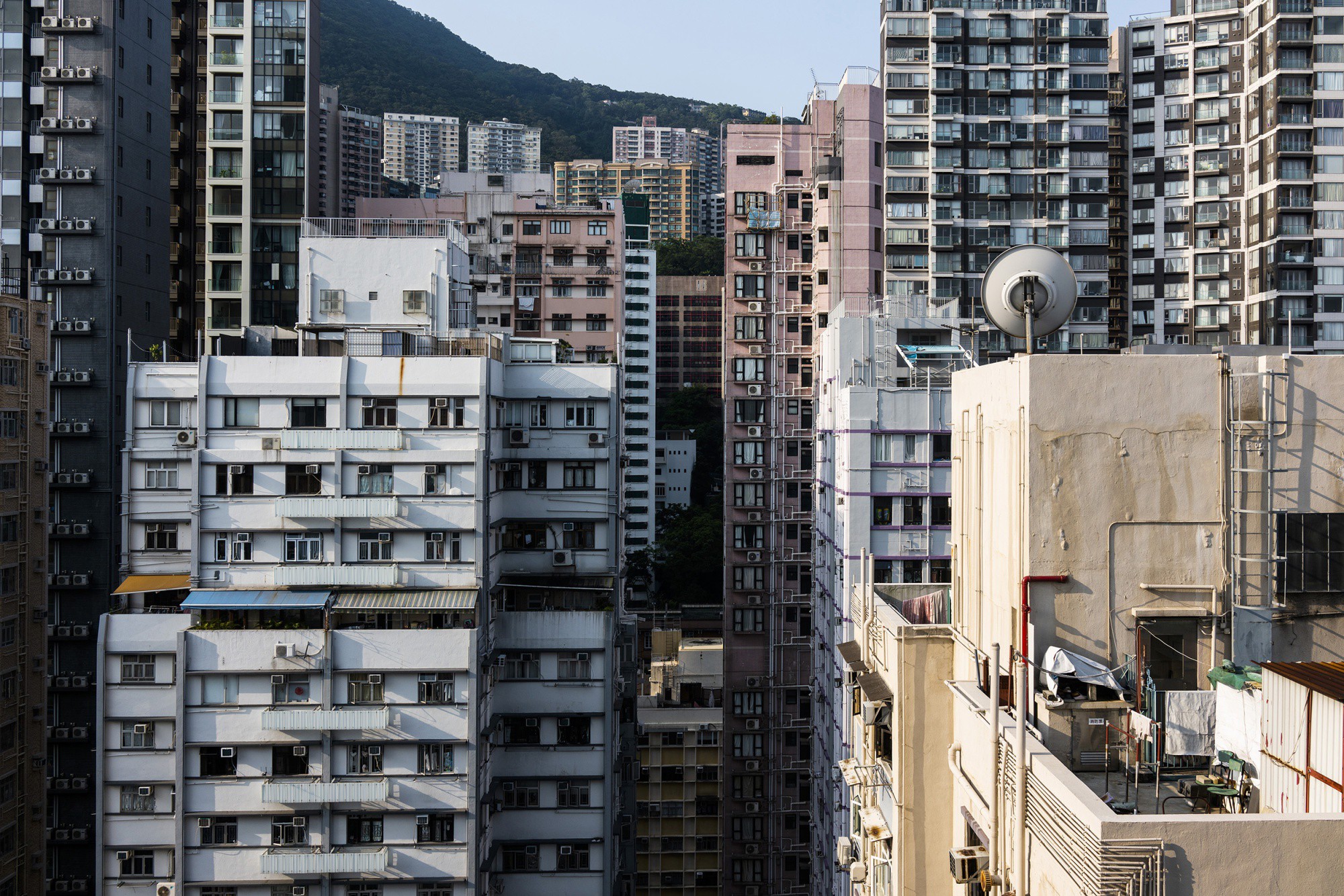 các căn nhà cũ trong thành phố Thâm Quyến